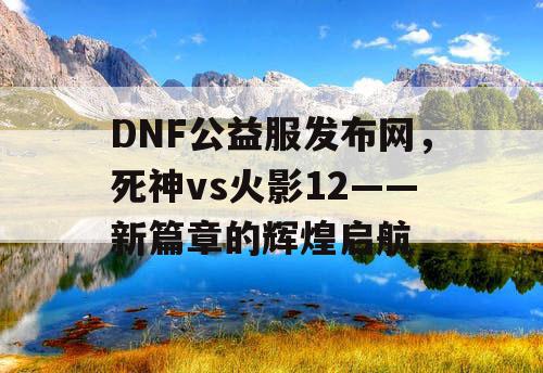 DNF公益服发布网，死神vs火影12——新篇章的辉煌启航