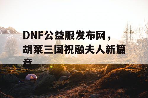 DNF公益服发布网，胡莱三国祝融夫人新篇章